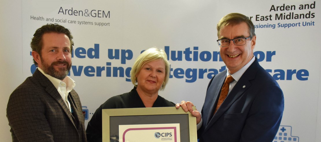 Header image for the current page Arden & GEM CSU awarded procurement excellence by Chartered Institute of Procurement & Supply
