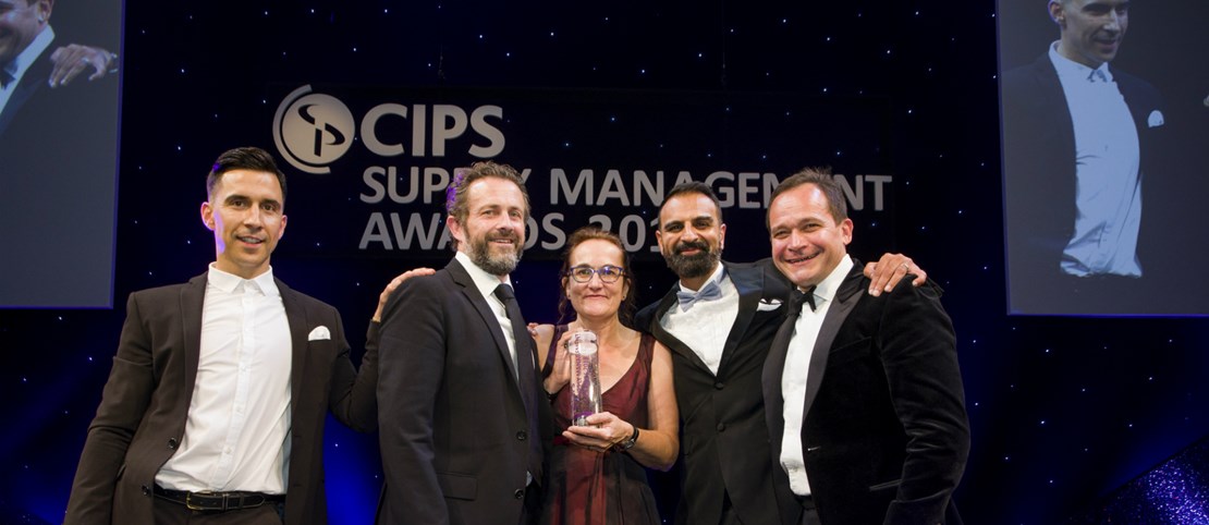 Header image for the current page Arden & GEM wins ‘International Procurement Project’ at the  CIPS Supply Management Awards 2018