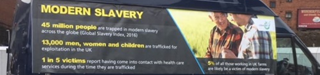 Header image for the current page Raising awareness of modern slavery in the West Midlands