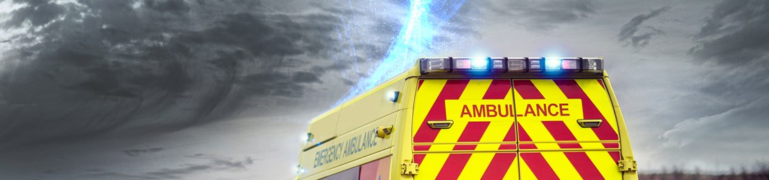 Header image for the current page ’Hybrid Connex’- Digital ambulance of the future project announced